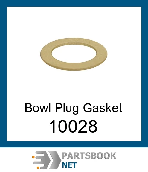 100-28 Bowl Plug Gasket