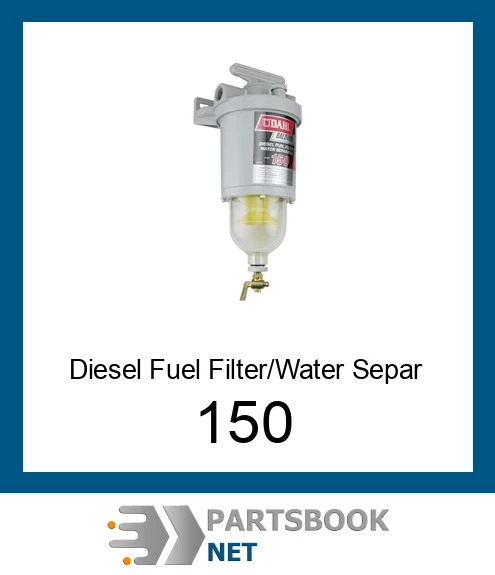 150 Diesel Fuel Filter/Water Separator