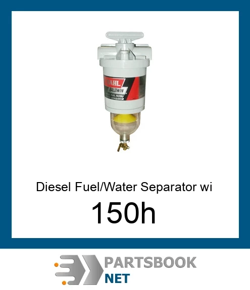 150-H Diesel Fuel/Water Separator with In-Filter Heater - Toggle Switch