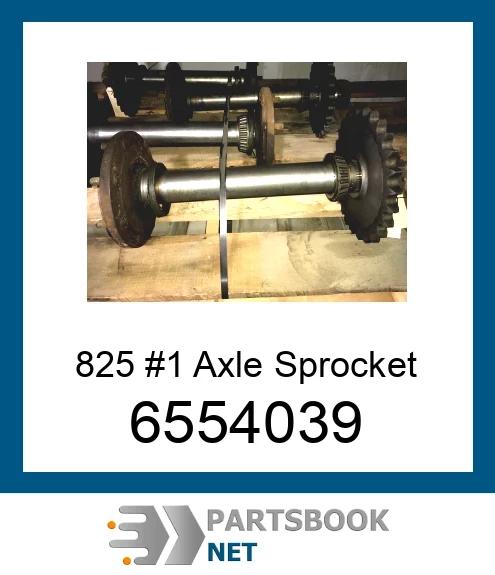 6554039 825 #1 Axle Sprocket