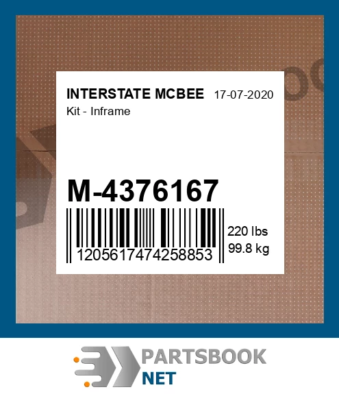 M-4376167 Kit - Inframe