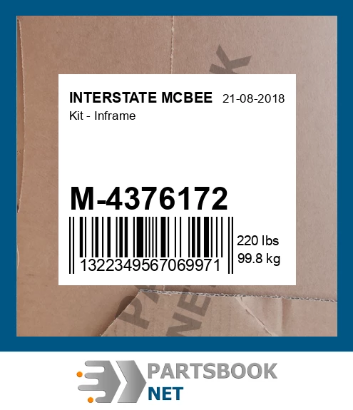 M-4376172 Kit - Inframe