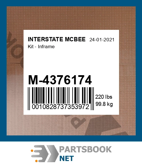M-4376174 Kit - Inframe