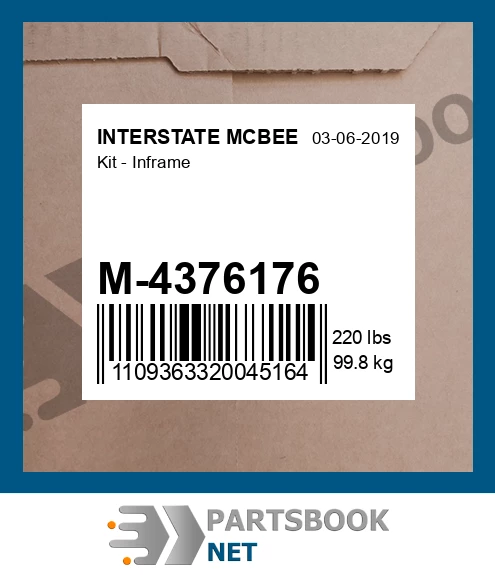 M-4376176 Kit - Inframe