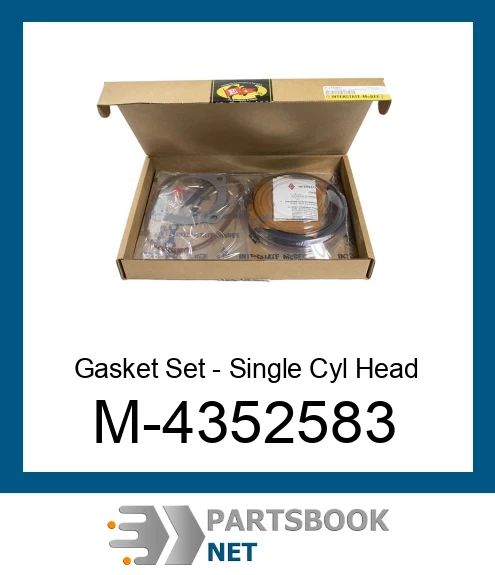 M-4352583 Gasket Set - Single Cyl Head