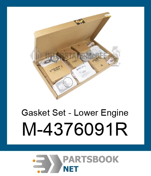 M-4376091R Gasket Set - Lower Engine