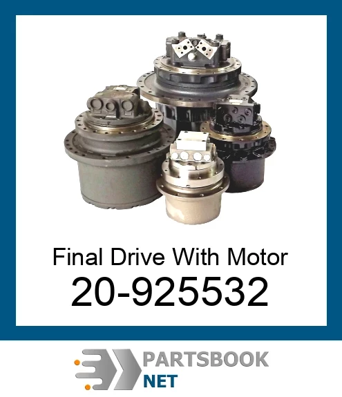 20-925532 Final Drive With Motor