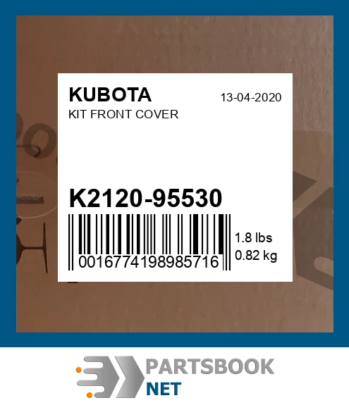 K2120-95530 KIT FRONT COVER